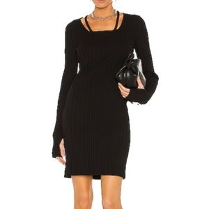 Helmut Lang Finest Rib dress Small NEW